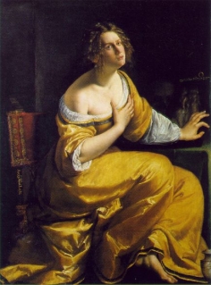 Marie Madeleine, 1613–20, par Artemisia Gentileschi. Droits réservés